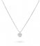 24Kae Necklace Necklace With Heart 32472S Silver colored