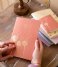 A Beautiful Story Document map Notebook Gratitude Pink Gold colored