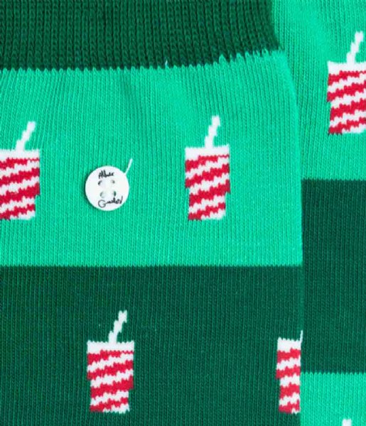 Alfredo Gonzales Sock Shake Shack Socks green red (115)