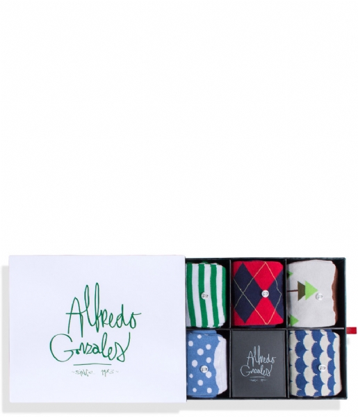 Alfredo Gonzales Sock The Holiday Socks Box the holiday box