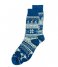 Alfredo Gonzales Sock Northern Pixels Ski Socks navy beige