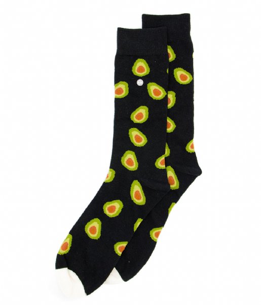 Alfredo Gonzales Sock Avocados Socks black grey (114)