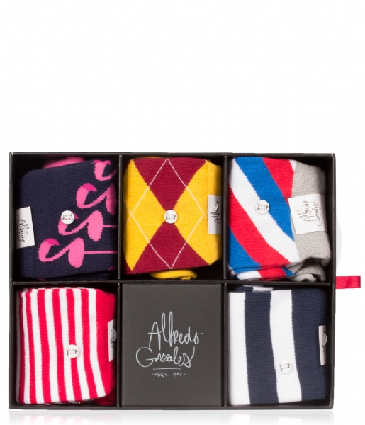 Alfredo Gonzales Sock Socks Box The Burger Collection multi 