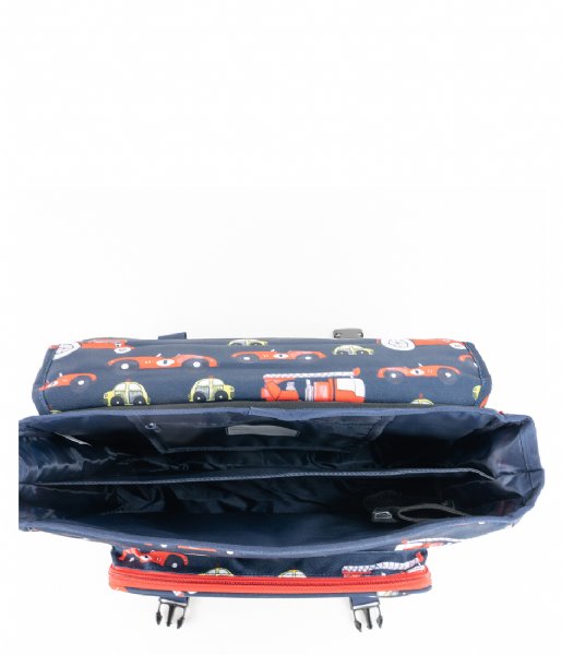 Pick & Pack School Backpack Cars Schoolbag Navy (14)