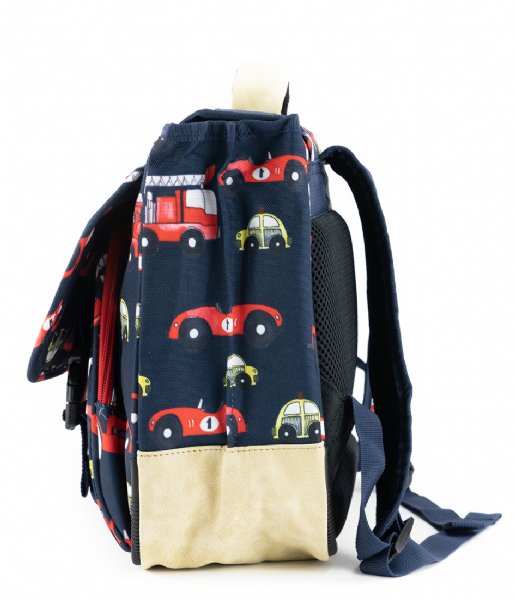 Pick & Pack School Backpack Cars Schoolbag Navy (14)