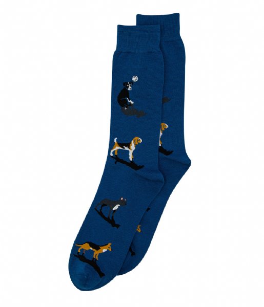 Alfredo Gonzales Sock Dog Socks Navy (109