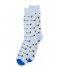 Alfredo Gonzales Sock Ducks Socks blue melee grey (129)