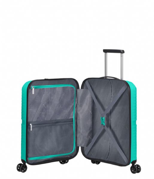 American Tourister Hand luggage suitcases Airconic Spinner 55/20 Tsa Aqua Green (1013)