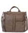 Amsterdam Cowboys Laptop Shoulder Bag Bag Manistee 15.6 Inch stone