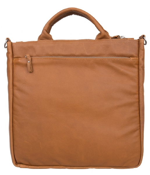 Amsterdam Cowboys Laptop Shoulder Bag Bag Manistee 15.6 Inch tobacco