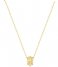 Ania Haie Necklace Polished Punk Geometric Sparkle Pendant Necklace M Gold colored