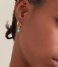 Ania Haie Earring Drop Making Waves Huggie Hoop Earrings M Goudkleurig