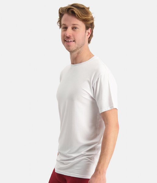 Bamboo Basics T shirt Ray 2-Pack White (002)
