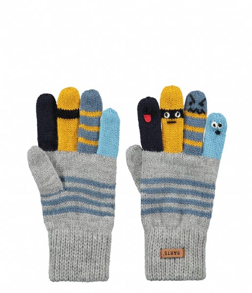 Barts  Puppeteer Gloves Heather Grey (02)