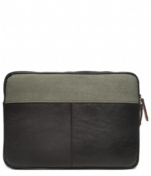 Berba Laptop Sleeve Laptophoes Olly 15 Inch Black Olive (32)