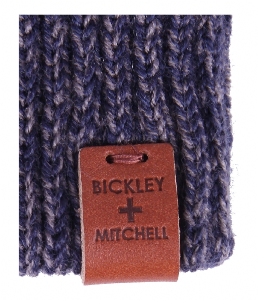 BICKLEY AND MITCHELL  Gloves navy twist (133)