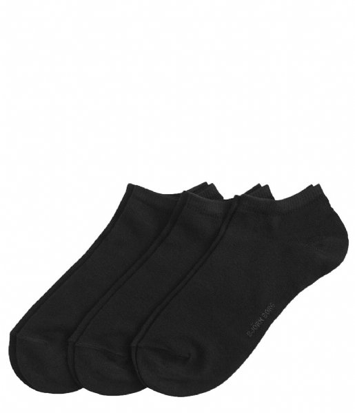 Bjorn Borg Sock Sock Step Solid Essential 3 Pack Black (90011)NOS
