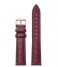 CLUSE Watchstrap Boho Chic Strap Burgundy Lizard burgundy rose gold plated (CLS080)