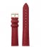 CLUSE Watchstrap La Boheme Strap Deep Red Lizard deep red lizard gold plated (CLS082)