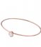 CLUSE Bracelet Idylle Marble Hexagon Bangle Bracelet rose gold plated (CLJ10002)