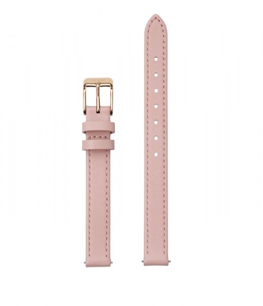 CLUSE Watchstrap Strap 12 mm Leather Rosegold colored Pink (CS12007)