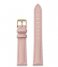 CLUSE Watchstrap Strap 16 mm Leather Gold colored Pink (CS12233)