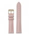 CLUSE Watchstrap Strap 18 mm Leather Gold colored Pink (CS12313)