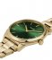 CLUSE Watch Féroce petite Watch Steel Green Gold Colour