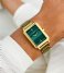 CLUSE Watch Fluette Steel Gold colored Green (CW11502)
