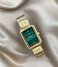CLUSE Watch Fluette Steel Gold colored Green (CW11502)