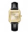 CLUSE Watch Gracieuse Watch Leather Black Lizard Gold Colour