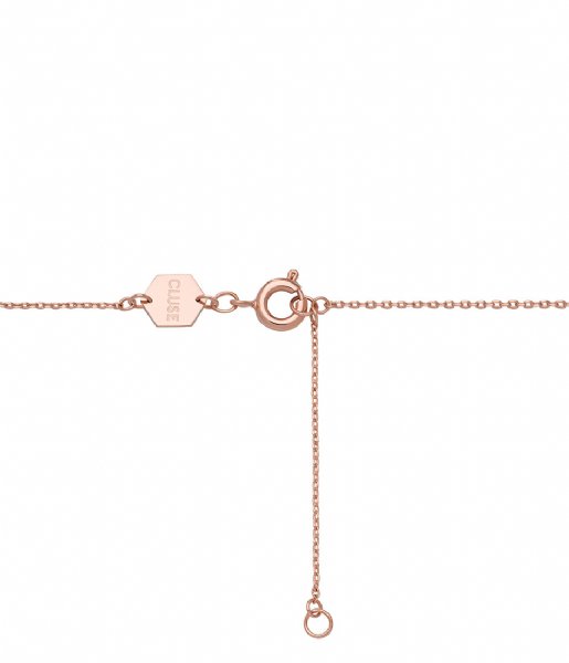 CLUSE Necklace Essentiele Hexagons Necklace rose gold plated (CLJ20001)
