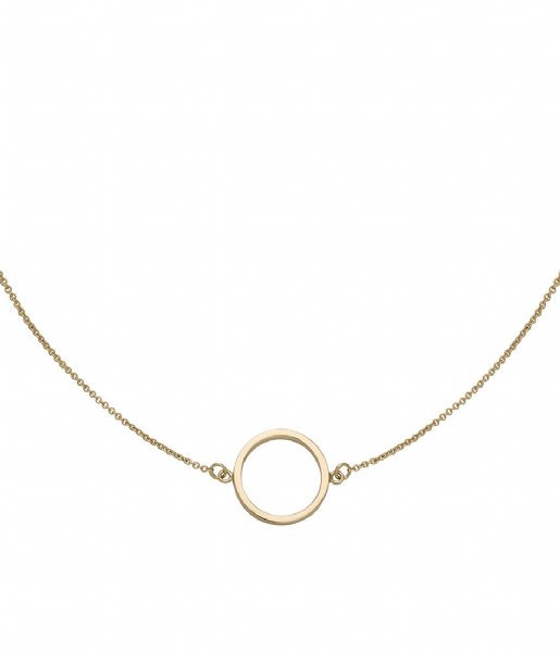 CLUSE Necklace Essentiele Open Circle Choker Necklace gold color (CLJ21002)