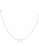 CLUSE Necklace Essentiele Open Circle Choker Necklace silver plated (CLJ22002)