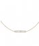 CLUSE Necklace Idylle Marble Bar Necklace gold plated (CLJ21009)