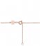 CLUSE Necklace Idylle Marble Bar Necklace rose gold color (CLJ20009)