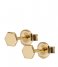 CLUSE Earring Essentiele Hexagon Stud Earrings gold plated (CLJ51006)