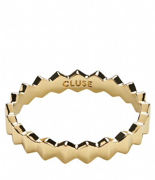 CLUSE Ring Essentiele All Hexagons Ring gold plated (CLJ41006)