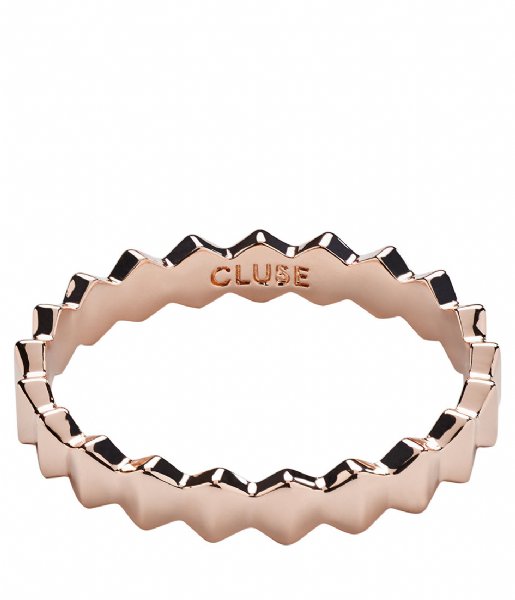 CLUSE Ring Essentiele All Hexagons Ring rose gold plated (CLJ40006)