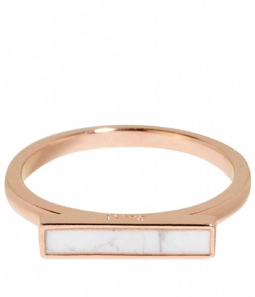 CLUSE Ring Idylle Marble Bar Ring rose gold plated (CLJ40002)