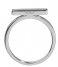 CLUSE Ring Idylle Marble Bar Ring silver color (CLJ42002)