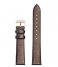 CLUSE Watchstrap Strap Leather Rose Gold Colored 16 mm chocolate brown metallic (CS1408101052)