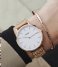 CLUSE Watch Boho Chic Multi Link Rose Gold Plated White white rose gold plated (CW0101201024)