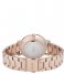 CLUSE Watch Le Couronnement Three Link Rose Gold Plated winter white rose gold plated (CW0101209009)