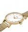 CLUSE Watch Boho Chic Petite Mesh Gold White gold colored