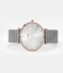 CLUSE Watch Boho Chic Mesh Rose Gold Silver rose gold silver silver (CW0101201006)