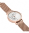CLUSE Watch La Roche Mesh Rose Gold Plated White white marble rose gold plated (CW0101204001)