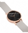 CLUSE Watch La Roche Rose Gold Plated Black Marble black marble grey (CL40006)