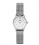 CLUSE Watch La Vedette Mesh Silver Colored silver color white (50005)