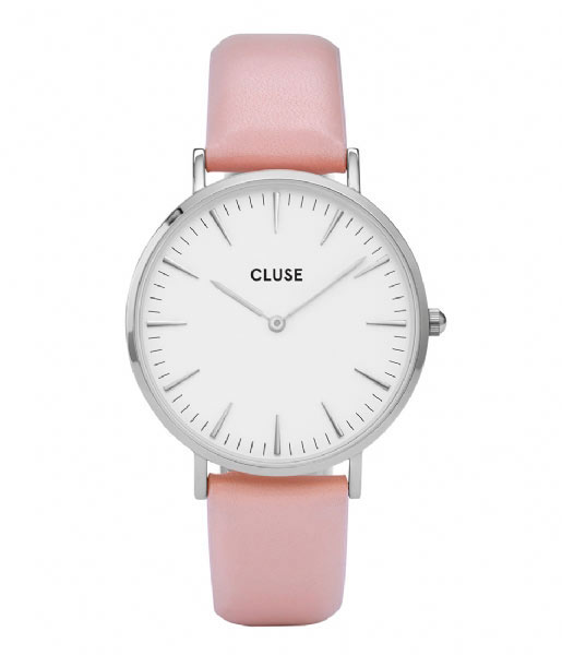 CLUSE Watchstrap La Boheme Strap Pink pink & silver color (CLS013)